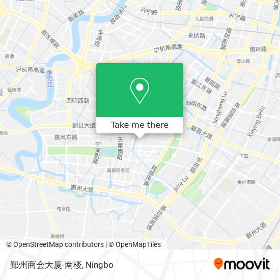 鄞州商会大厦-南楼 map