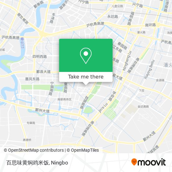 百思味黄焖鸡米饭 map