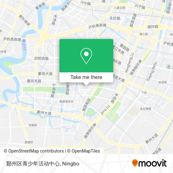 鄞州区青少年活动中心 map