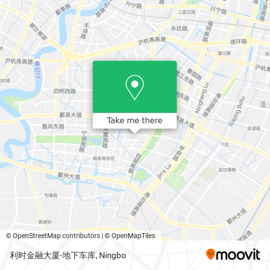 利时金融大厦-地下车库 map