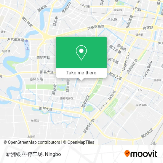 新洲银座-停车场 map