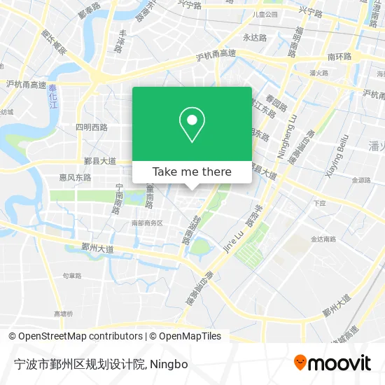宁波市鄞州区规划设计院 map