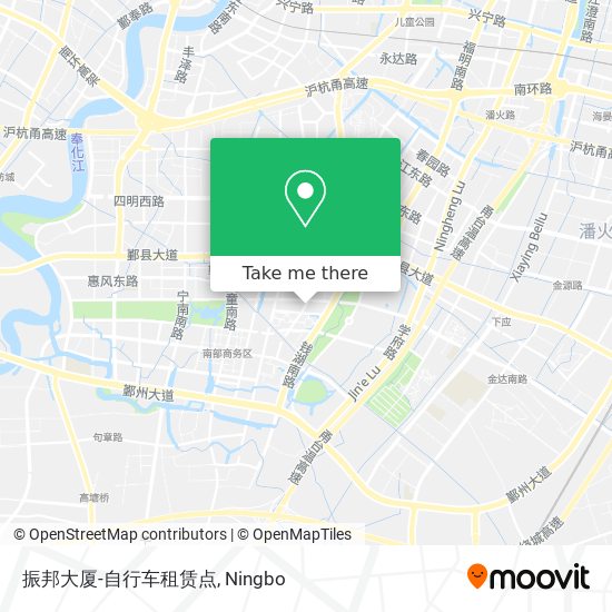 振邦大厦-自行车租赁点 map