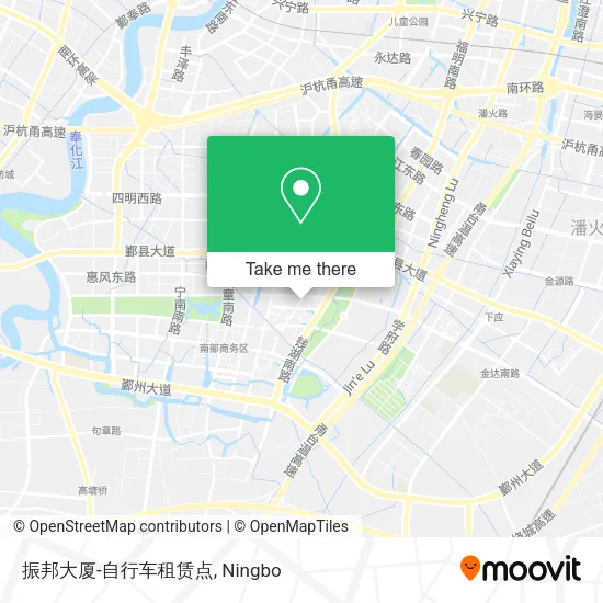 振邦大厦-自行车租赁点 map