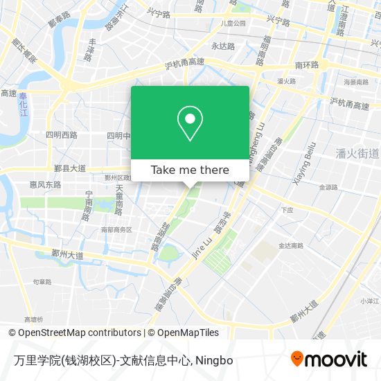 万里学院(钱湖校区)-文献信息中心 map