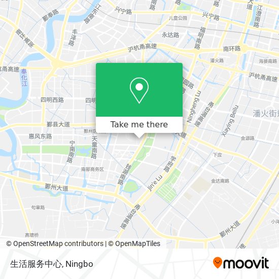生活服务中心 map
