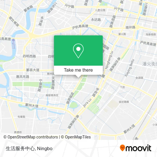 生活服务中心 map