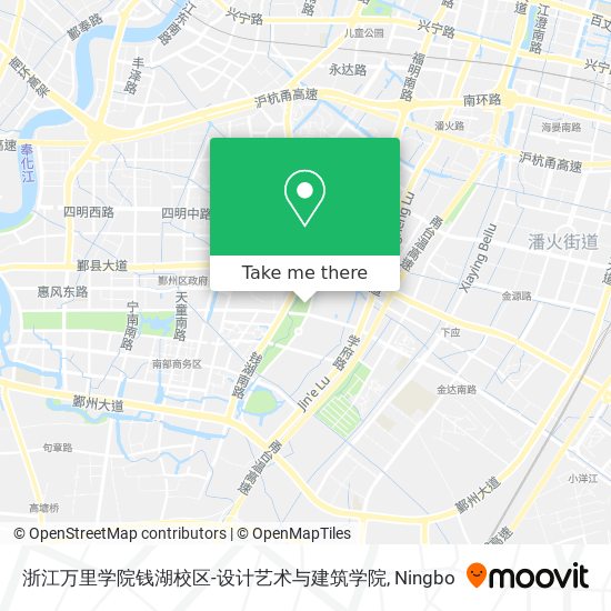 浙江万里学院钱湖校区-设计艺术与建筑学院 map