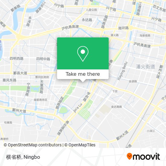 横省桥 map