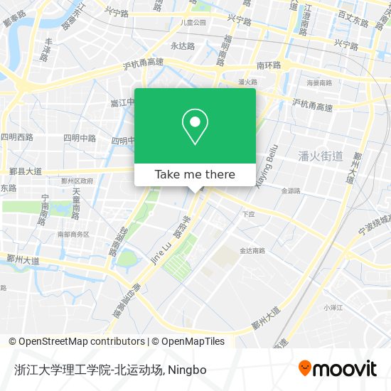 浙江大学理工学院-北运动场 map