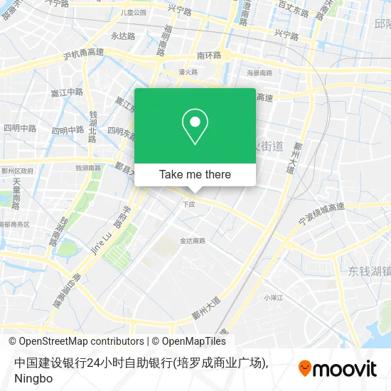 中国建设银行24小时自助银行(培罗成商业广场) map