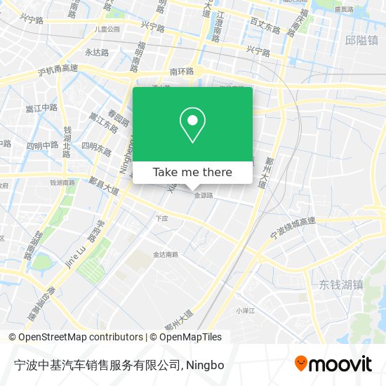 宁波中基汽车销售服务有限公司 map