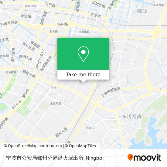 宁波市公安局鄞州分局潘火派出所 map
