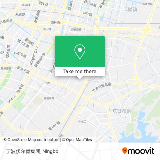 宁波伏尔肯集团 map
