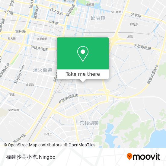 福建沙县小吃 map