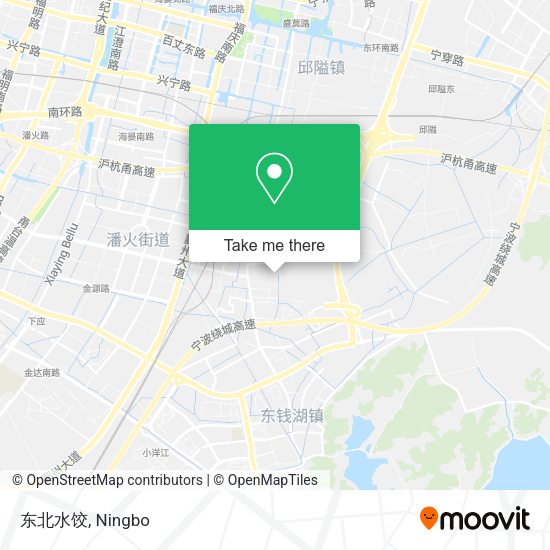 东北水饺 map