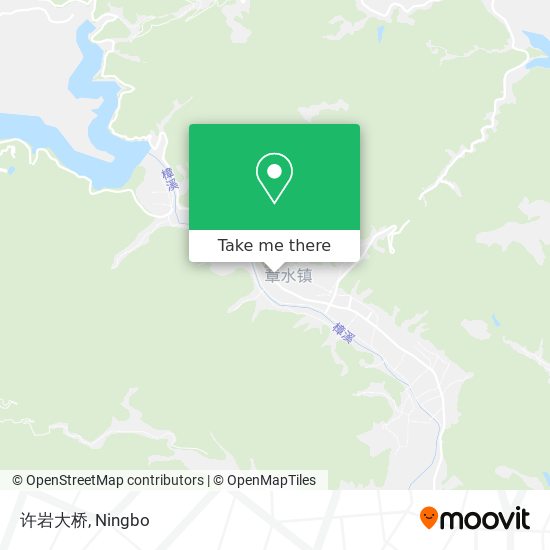 许岩大桥 map