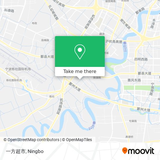 一方超市 map