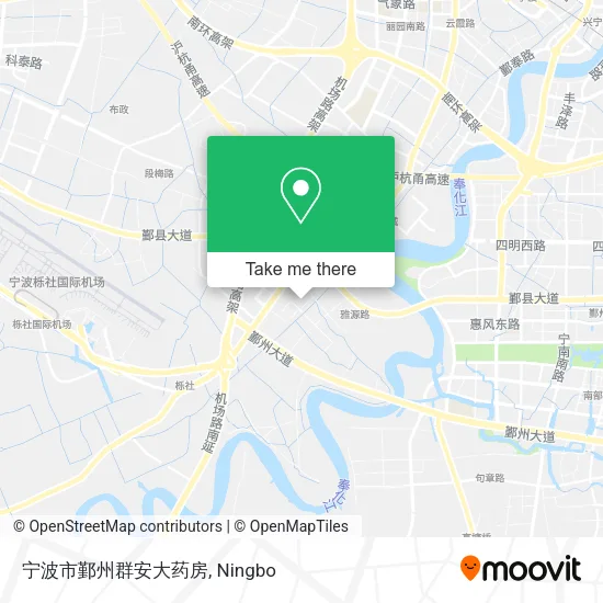 宁波市鄞州群安大药房 map