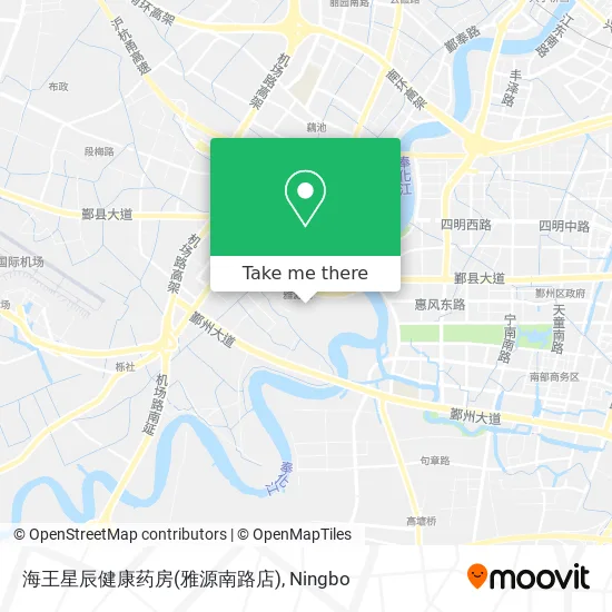 海王星辰健康药房(雅源南路店) map