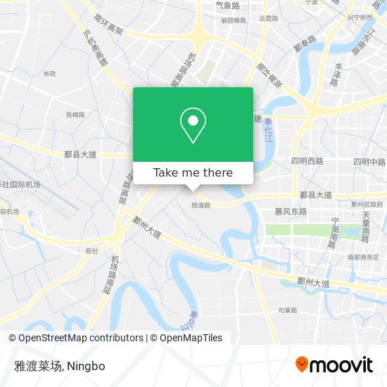 雅渡菜场 map