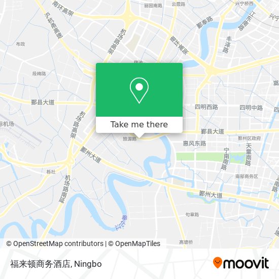 福来顿商务酒店 map