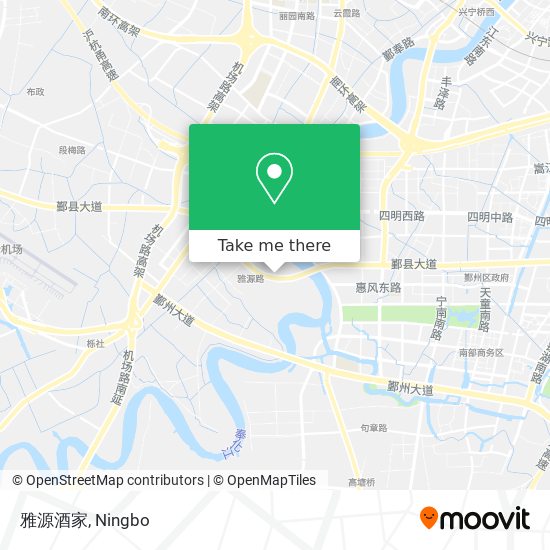 雅源酒家 map