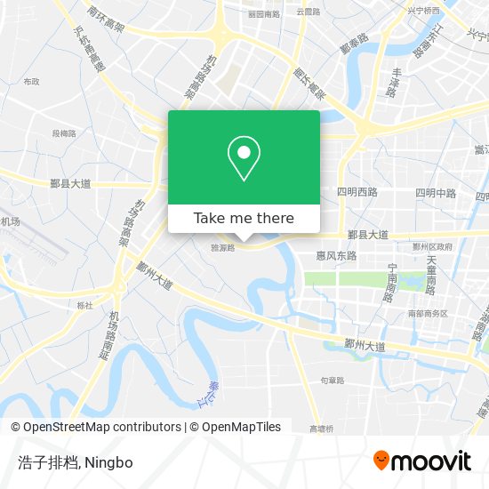 浩子排档 map