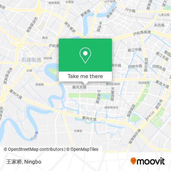 王家桥 map