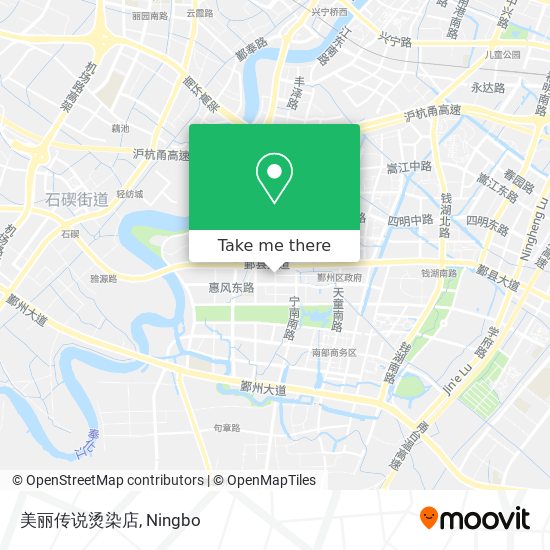 美丽传说烫染店 map