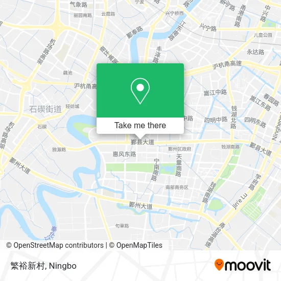 繁裕新村 map