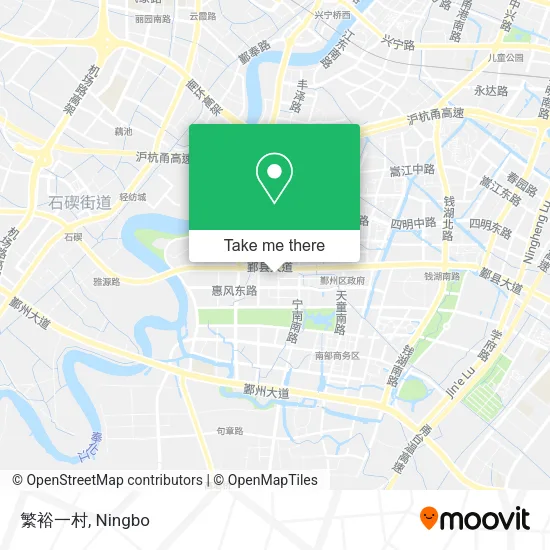 繁裕一村 map