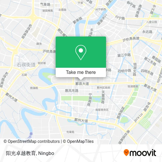 阳光卓越教育 map