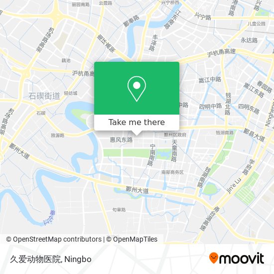 久爱动物医院 map