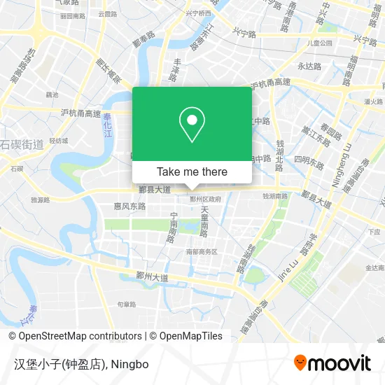汉堡小子(钟盈店) map