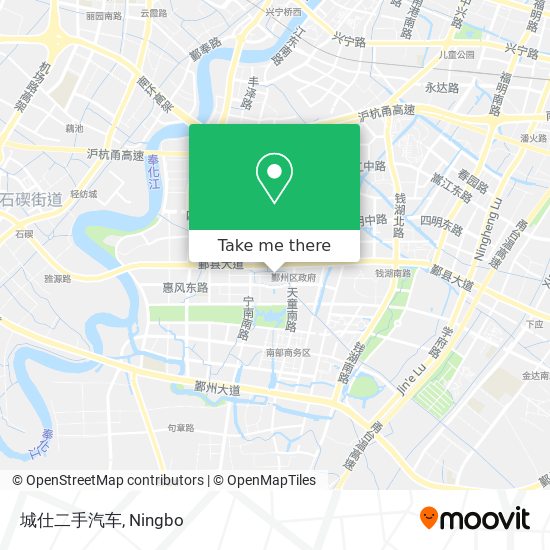城仕二手汽车 map