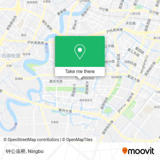 钟公庙桥 map
