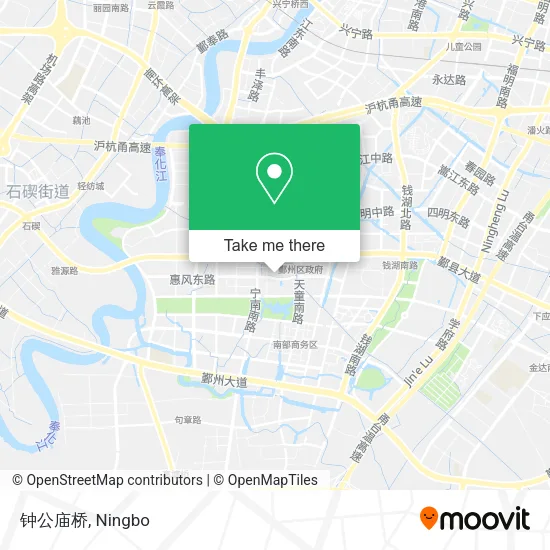 钟公庙桥 map