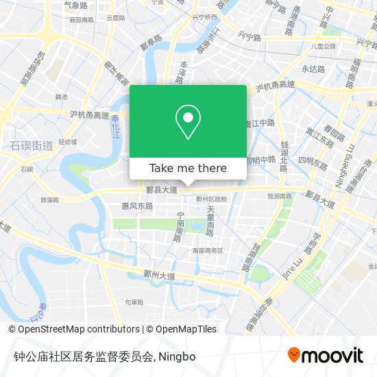 钟公庙社区居务监督委员会 map
