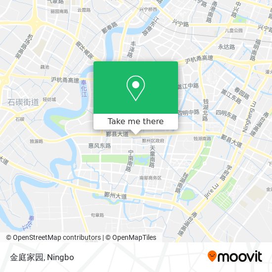 金庭家园 map