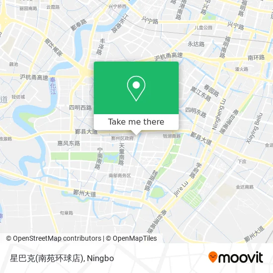 星巴克(南苑环球店) map