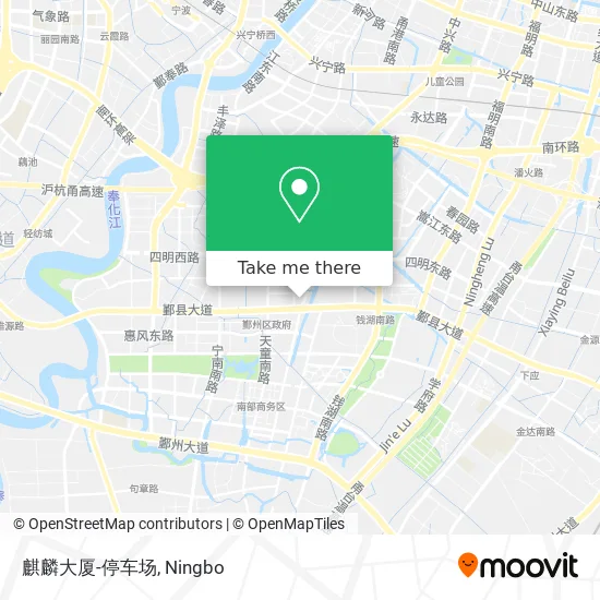 麒麟大厦-停车场 map