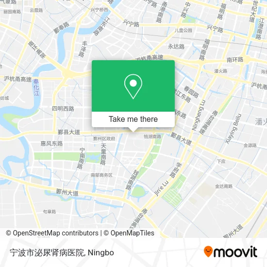 宁波市泌尿肾病医院 map