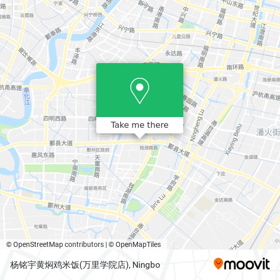 杨铭宇黄焖鸡米饭(万里学院店) map