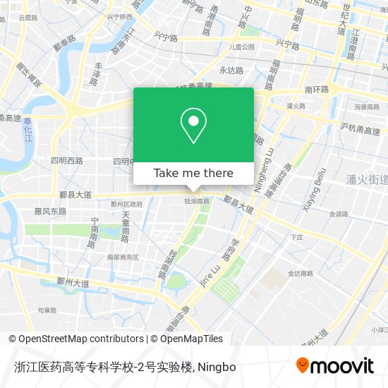 浙江医药高等专科学校-2号实验楼 map