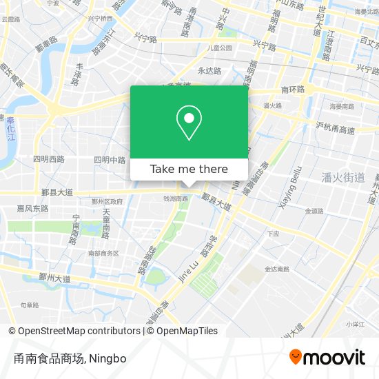 甬南食品商场 map