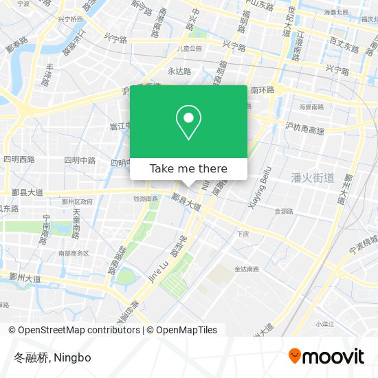 冬融桥 map
