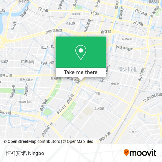 恒祥宾馆 map