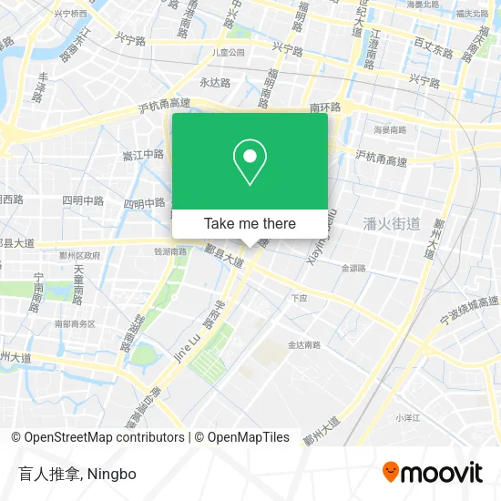 盲人推拿 map