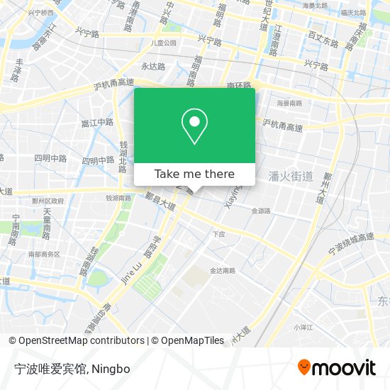 宁波唯爱宾馆 map